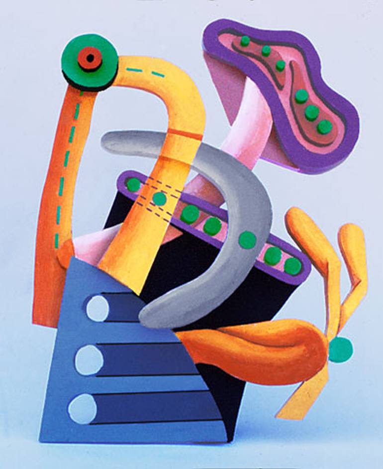 Print of Abstract Sculpture by Marty Norman