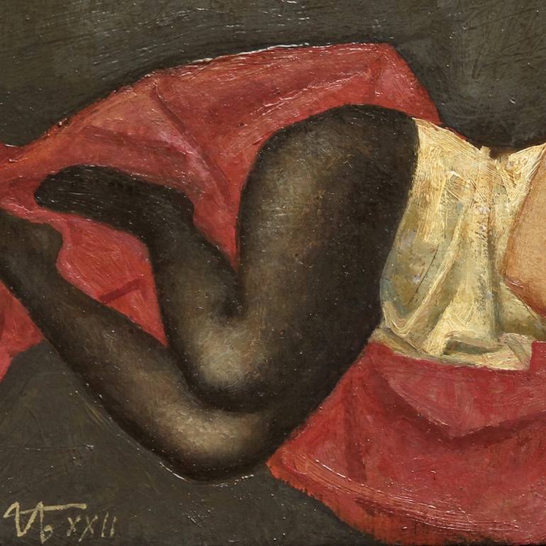Original Figurative Women Painting by Igor B Glik