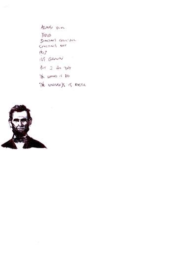 Abraham Lincoln & Poem thumb