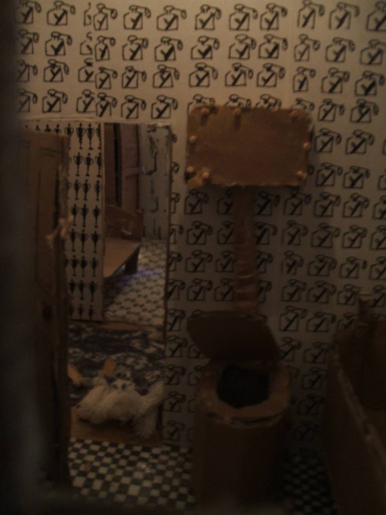 'House' (Detail of Bathroom) - Print