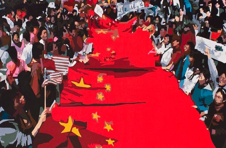 China Power Painting by xiaoya wen Saatchi Art