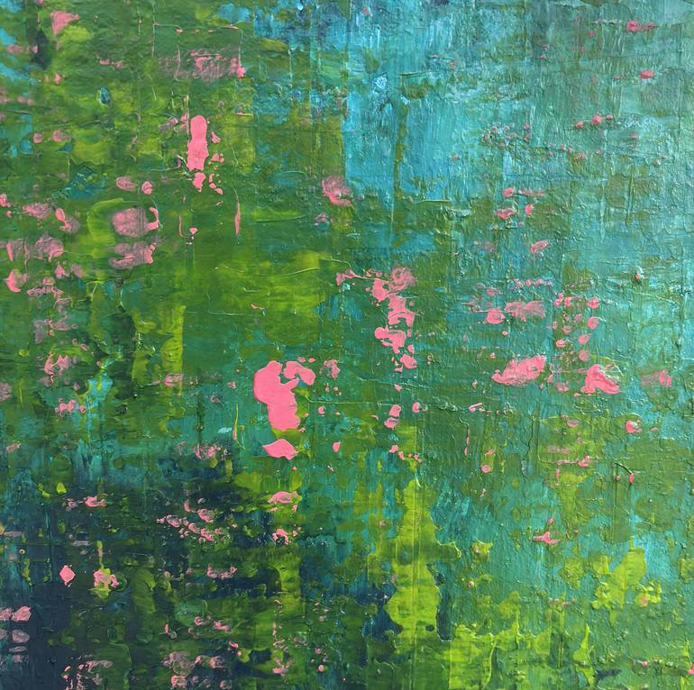 Original Abstract Water Painting by Lyra Morgan