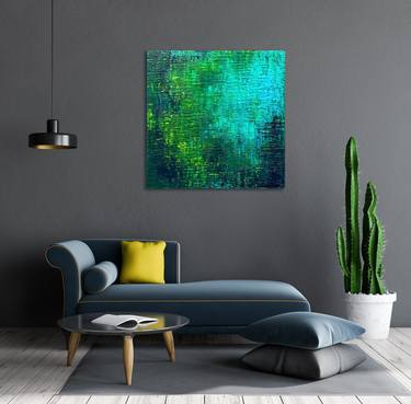 Original Abstract Water Painting by Lyra Morgan