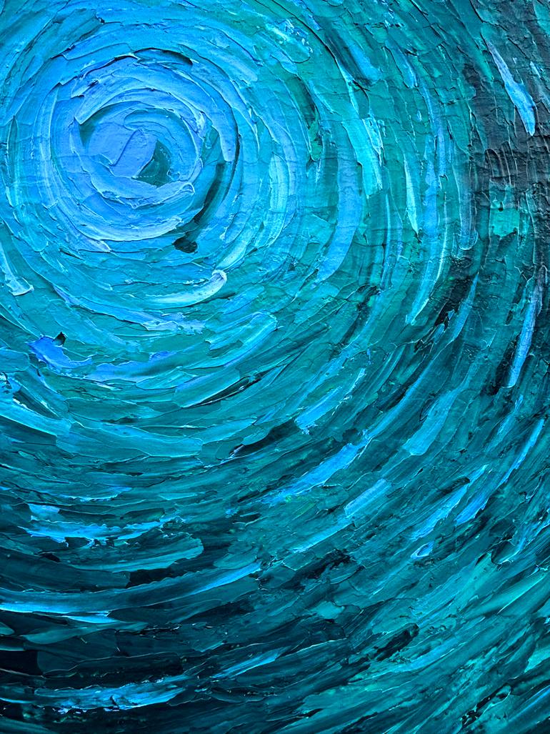 Original Abstract Water Painting by Lyra Morgan