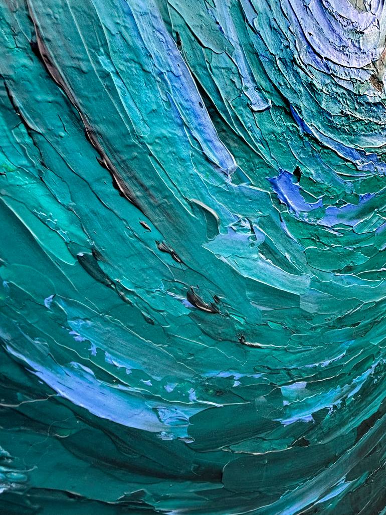 Original Abstract Water Painting by Lyra Morgan