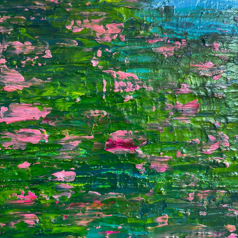 Original Abstract Expressionism Abstract Painting by Lyra Morgan