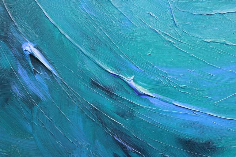 Original Abstract Water Painting by Lyra Morgan