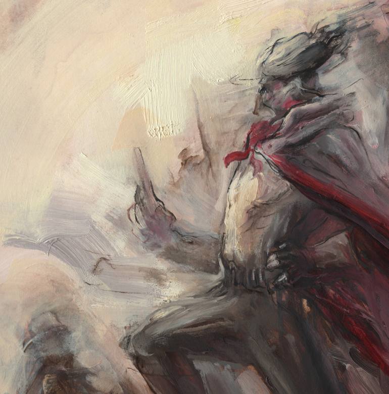 Original Figurative Classical Mythology Painting by Matthew Freel