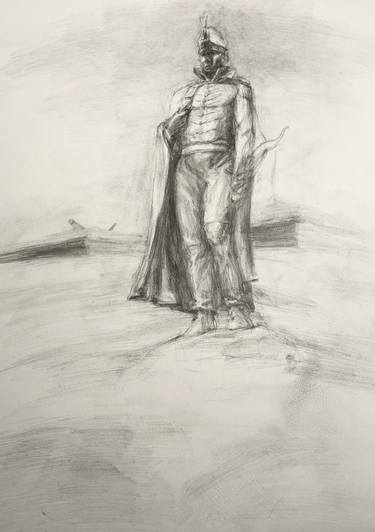 Original Realism Classical mythology Drawings by Matthew Freel