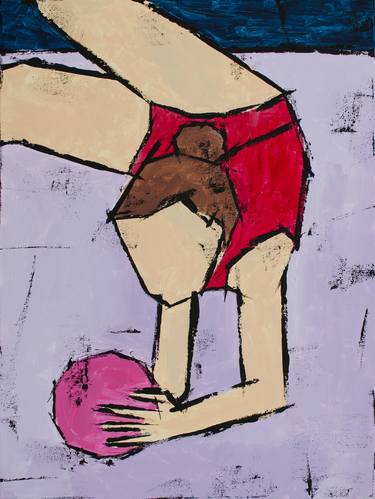 Print of Pop Art Sport Paintings by Tanya Grabkova