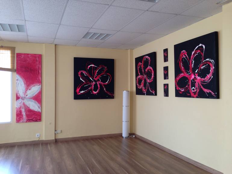 Original Abstract Expressionism Nature Painting by Kinia Barber
