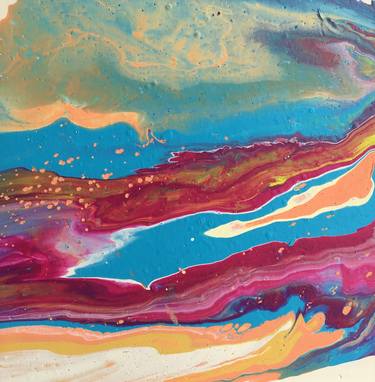 Print of Abstract Paintings by Kinia Barber