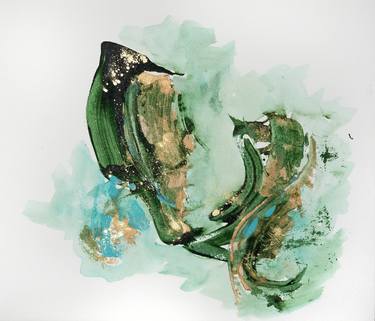 Print of Conceptual Abstract Paintings by Kinia Barber
