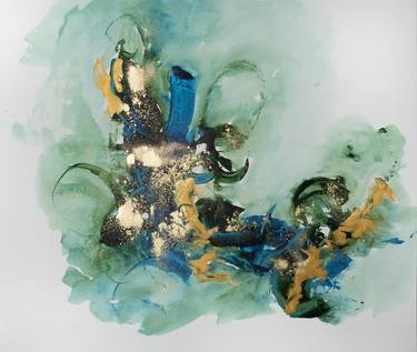 Original Modern Abstract Paintings by Kinia Barber