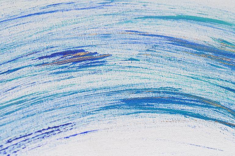 Original Abstract Expressionism Abstract Painting by Kinia Barber