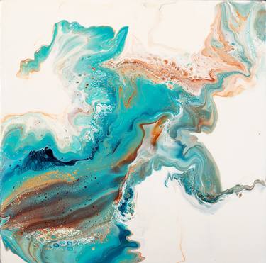 Original Abstract Paintings by Kinia Barber