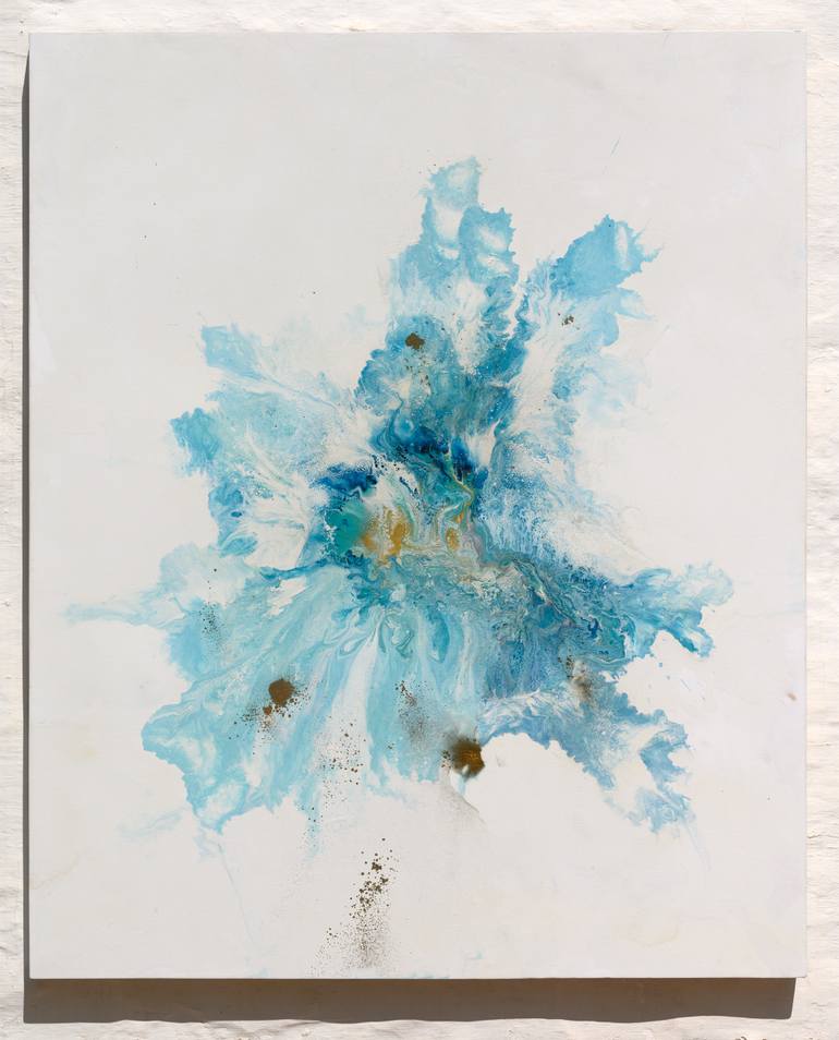 Original Abstract Expressionism Abstract Painting by Kinia Barber