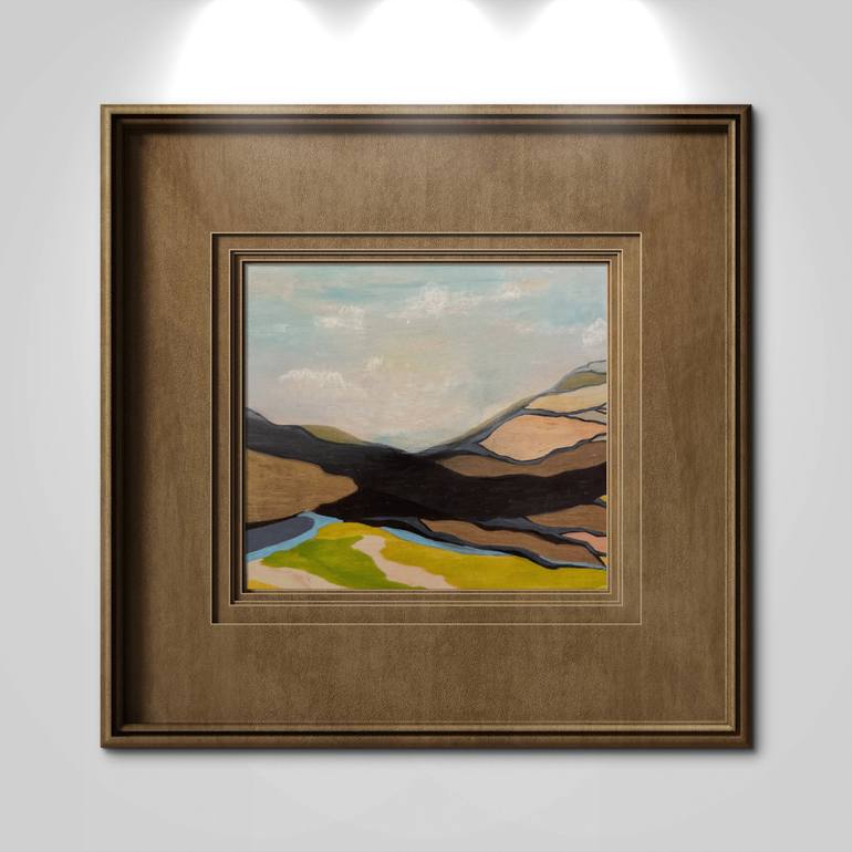 Original Contemporary Landscape Painting by Adrianna Mjw