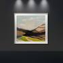 Contemporary Landscape Painting in Elegant Frame