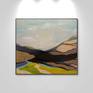 Colorful Hills and Valleys in Elegant Frame