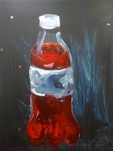 Print of Abstract Expressionism Food & Drink Paintings by Adrianna Wojcik Muffat Jeandet