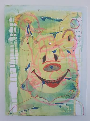 Original Abstract Popular culture Paintings by Adam C Gold