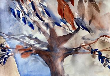 Saatchi Art Artist May Hege Rygel; Paintings, “Tree with leaves” #art