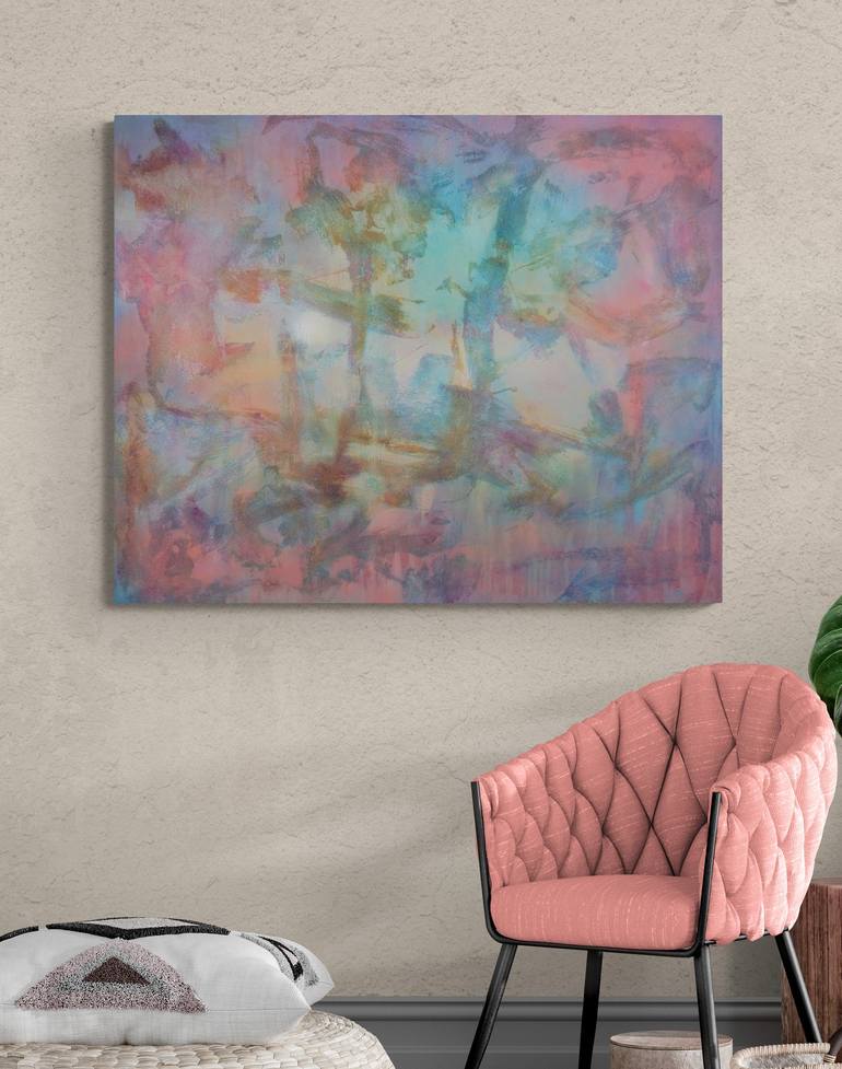 Original Abstract Painting by paul edmondson