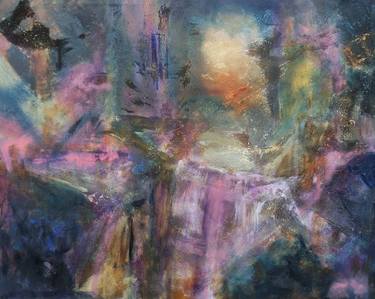 Original Expressionism Abstract Paintings by paul edmondson