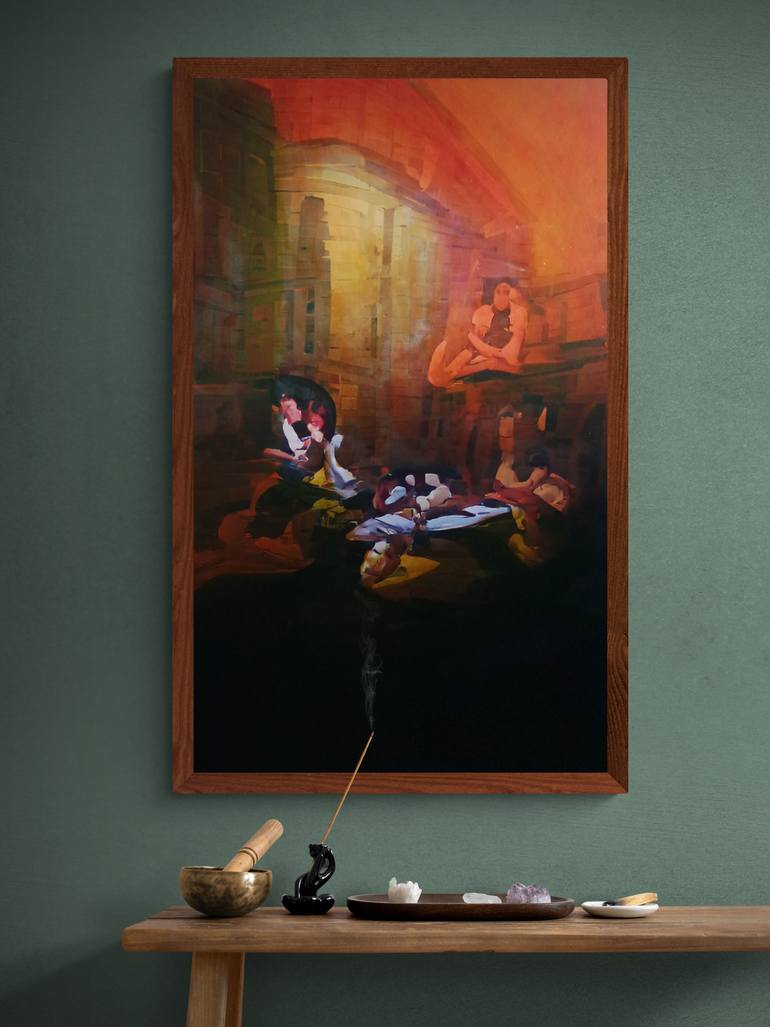 Original Expressionism Other Mixed Media by Paul Edmondson