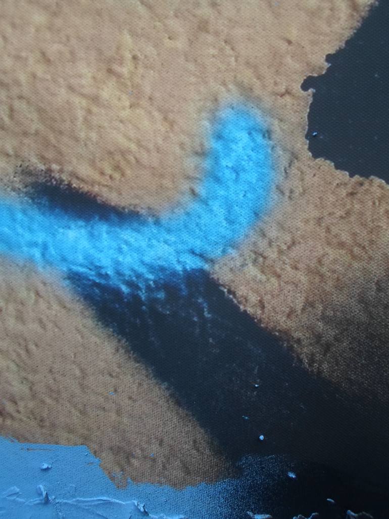 Original Abstract Expressionism Abstract Mixed Media by Paul Edmondson