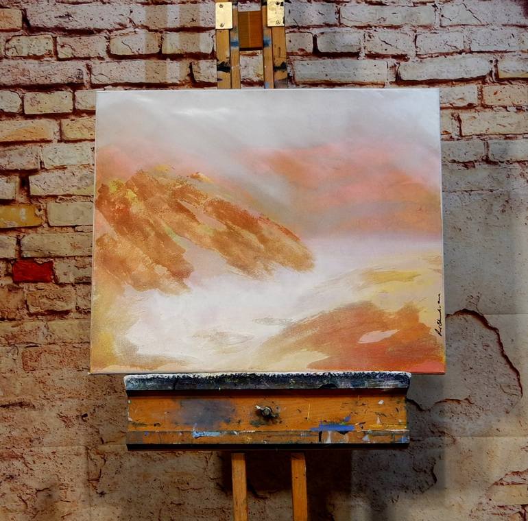 Original Abstract Landscape Painting by Paul Edmondson
