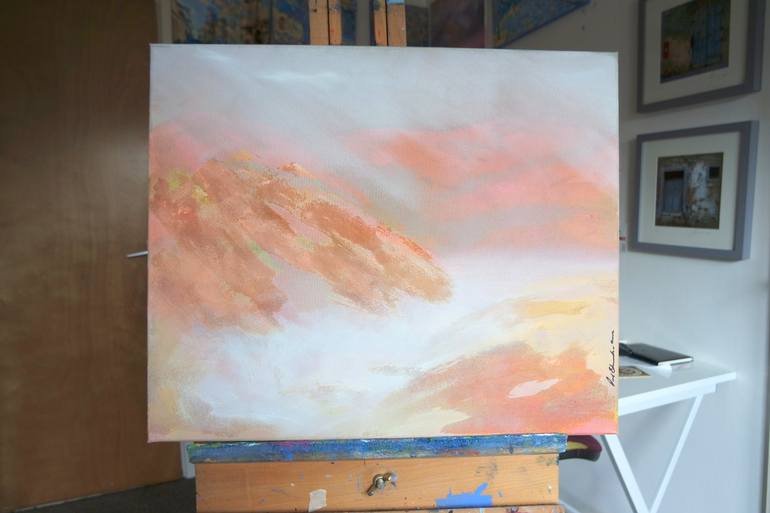 Original Abstract Landscape Painting by Paul Edmondson