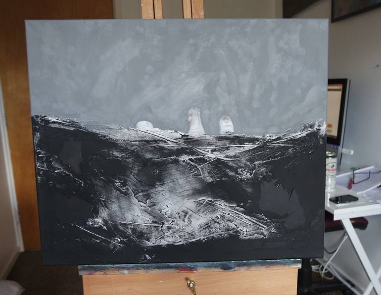 Original Illustration Landscape Painting by Paul Edmondson