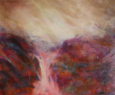 Original Expressionism Landscape Paintings by paul edmondson