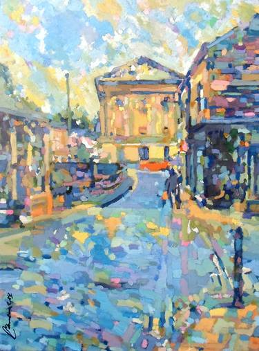 Todmorden, Yorkshire, oil painting thumb