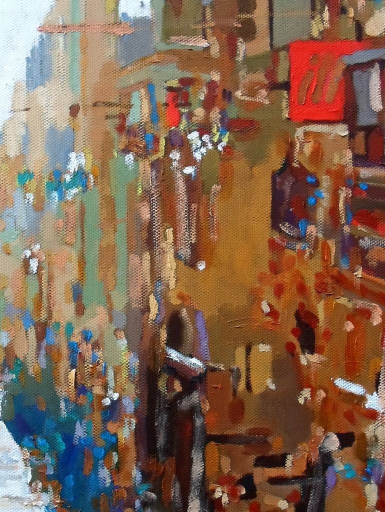 Original Abstract Places Painting by paul edmondson