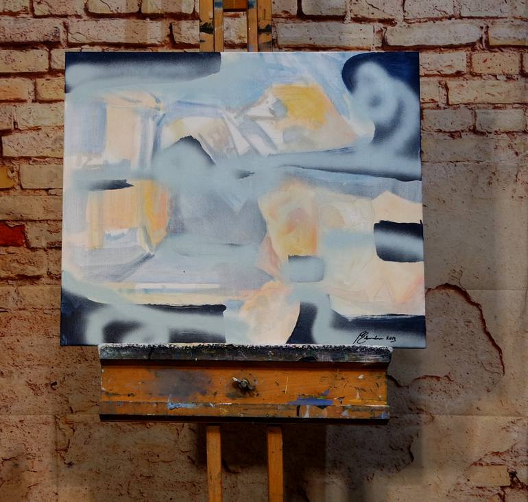 Original Expressionism Abstract Painting by Paul Edmondson
