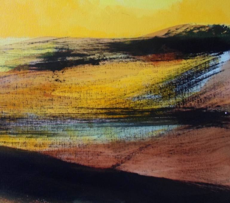 Original Abstract Landscape Painting by Paul Edmondson