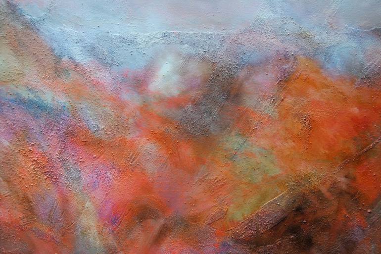 Original Abstract Landscape Painting by paul edmondson