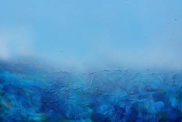 Abstract Landscape in Blue thumb