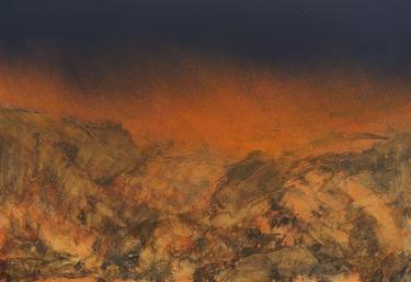 Original Abstract Landscape Paintings by paul edmondson