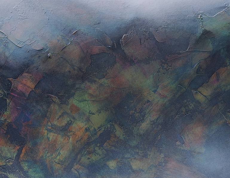 Original Abstract Landscape Painting by paul edmondson