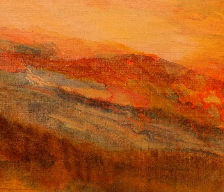 Original Abstract Landscape Painting by Paul Edmondson