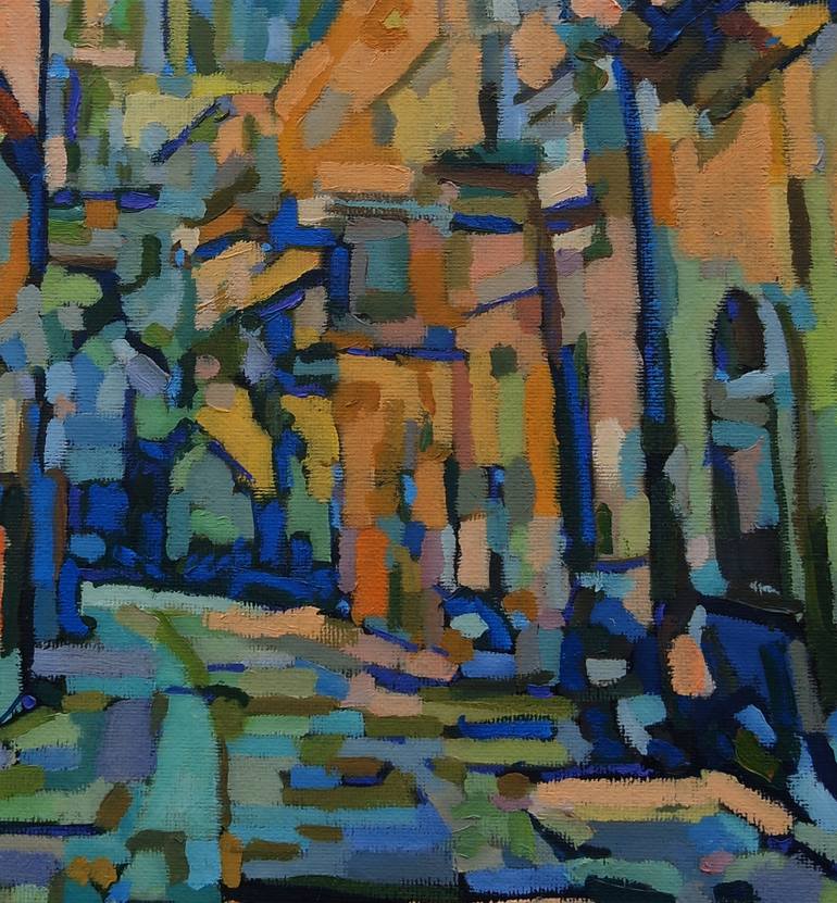 Original Expressionism Outer Space Painting by Paul Edmondson