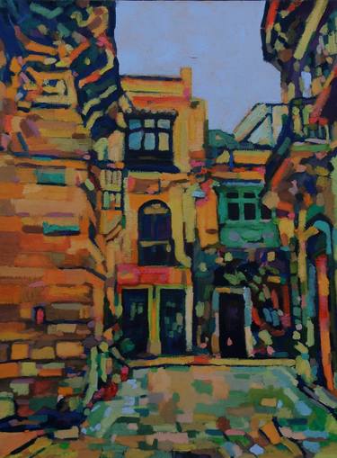 Print of Expressionism Places Paintings by paul edmondson