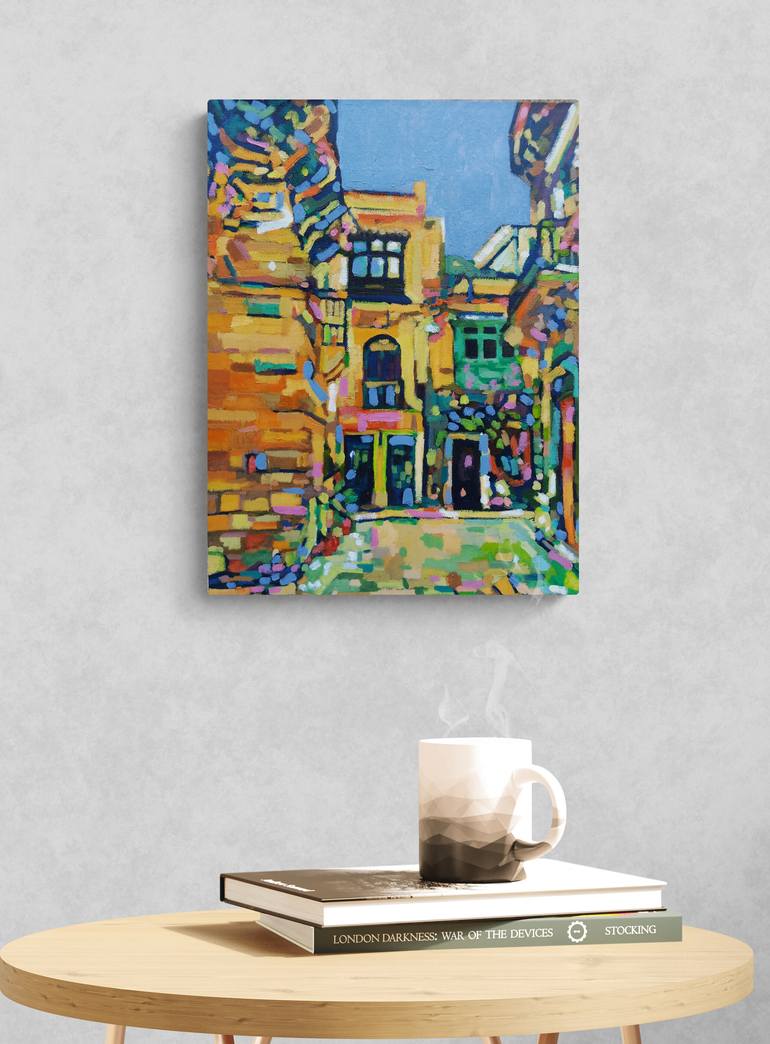 Original Expressionism Outer Space Painting by Paul Edmondson