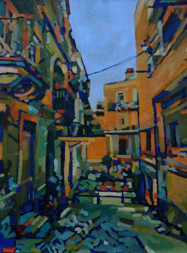 Original Expressionism Places Paintings by paul edmondson