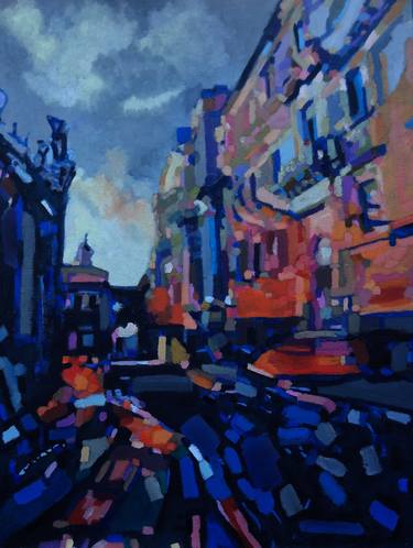 Original Abstract Places Paintings by paul edmondson