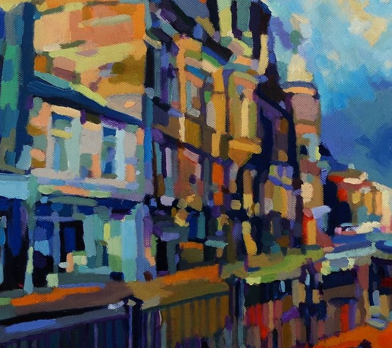 Original Impressionism Outer Space Painting by Paul Edmondson